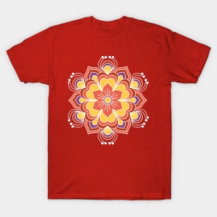 Colorful Rangoli - Beautiful Rangoli Design T-Shirt